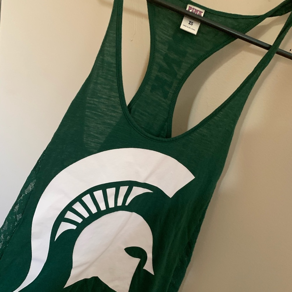 Lace sides tank